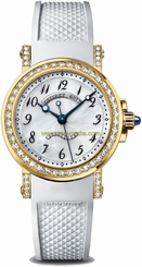 Breguet Marine Ladies 18kt Yellow Gold Diamond 8818BA/59/564 DD00 Ret: $28,400