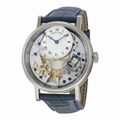 Breguet Tradition Automatic Skeleton Dial 18 kt White Gold Mens Watch 845960064521