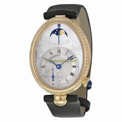 Breguet Ladies Reine de Naples 18K Gold MOP Automatic Watch 8908BA/52/864.D00D