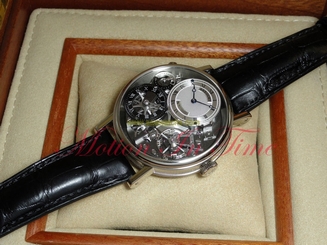 Breguet Tradition GMT Manual Wind 40mm 18kt White Gold Skeleton 7067BB/G1/9W6