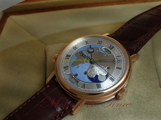 Breguet Classique Hora Mundi, Silver Dial - Rose Gold, Ref # 5717BR/EU/9ZU