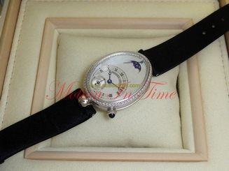 Breguet Reine de Naples Power Reserve 18kt White Gold Moon 8908BB/52/864.D00D