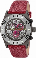 Invicta Reserve 17672 Speedway Swiss Made Chronograph Stingray Strap Mens Watch