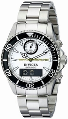 Invicta 12470 Intrinsic Chronograph Analog Digital Stainless Steel Mens Watch