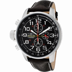 Invicta Watches Mens Force Chronograph Leather Band 843836027700