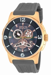 Invicta 19926 Mens Swiss Reserve Sea Vulture Black MOP Chronograph Gray Watch