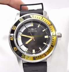 Invicta Men's 12846 "Specialty" Stainless Steel Watch with Black Band