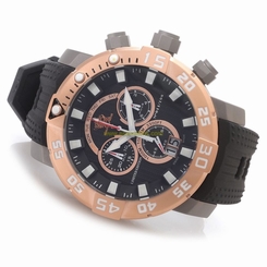 @NEW Invicta Sea Base Limited Edition Swiss Made Titanium Quartz 14260 Rubber