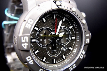 Mens Invicta Sea Base Swiss Chrongraph Sapphire Titanium LE Watch New 14283