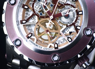 New $3,795 Invicta Swiss Made Reserve "JT" SAS COSC ETA 251.233 Chrono SS Watch