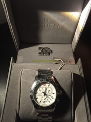 100% Authentic MICHELE MW SPORT Chronograph  Women's Watch Model # MW03Q00A0001