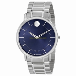 New Movado 0606688 TC Men's Analog Display Quartz Watch, Round 40mm Case