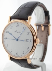 Breguet Classique Automatic 5177 18K Rose Gold Mens Watch Box/Papers