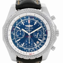 Breitling Bentley Motors Chronograph Blue Dial Mens Watch A25362