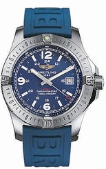 Breitling Colt 44mm Quartz Steel/Rubber Men's Watch A7438811/C907-158S