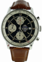 Mens Breitling Navitimer Juventus Limited Edition Stainless Watch Ref A13019