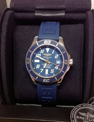 Breitling Superocean 42 A17364 Blue Limited Edition - Box & Paperwork - 2014