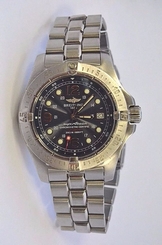 W141-Breitling SuperOcean Steelfish Men Automatic Chronometer Watch A17390-HEAVY