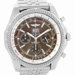 Breitling Bentley Motors Chrono Bronze Dial Steel Mens Watch A44362