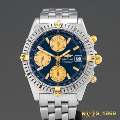 BREITLING CHRONOMAT CHRONOGRAPH B13352 18K GOLD & S.STEEL AUTOMATIC