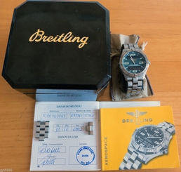 Breitling Aerospace (Cal.B75) SuperQuartz, Thermocompensated, High-accuracy !!!