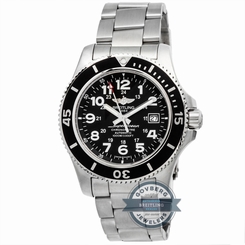 Breitling Superocean II A17392D7/BD68 Auto 44mm Steel Mens Bracelet Watch Date