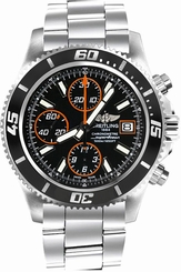 A1334102/BA85-162A BREITLING SUPEROCEAN CHRONOGRAPH II BRAND NEW MENS WATCH