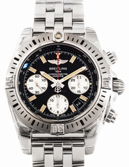 NEW Breitling Chronomat 41 Airborne Auto Black Dial Bracelet Watch AB01442J/BD26