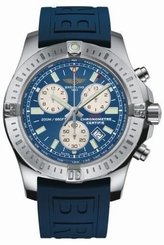 Breitling Colt Quartz 44mm Steel/Rubber Men's Watch A7338811/C905-158S