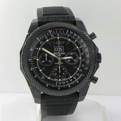 Breitling Bentley 6.75 M4436413/BD27 Midnight Carbon Ltd Ed Watch NWT 49MM
