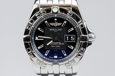 Breitling Windrider Galactic 41 Automatic Watch A49350 41mm on Bracelet