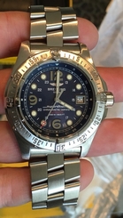 Breitling SuperOcean Steelfish 44MM with papers a17390 Circa 2008 2000M