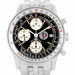 Breitling Navitimer II Automatic Steel Black Dial Mens Watch A13022