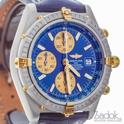 Breitling Crosswind Racing Watch Automatic Chronograph Watch Blue Dial B13355
