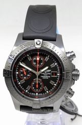 Breitling Avenger Black Chronograph Mens Watch Box/Tag BRAND NEW M13380