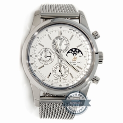 Breitling Transocean Chrono 1461 A1931012/G750 Auto Steel Mens Bracelet Watch