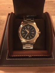 Unworn Breitling Colt Quartz Blue Dial Men's Watch A7438811/C907 173A
