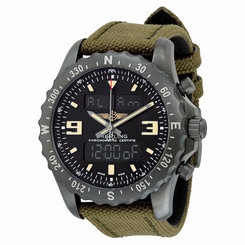 BREITLING Chronopace Military Gents Watch M7836622/BD39/105W RRP ��4310 NEW