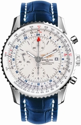 A2432212/G571-747P BRAND NEW BREITLING NAVITIMER WORLD GMT MENS WATCH SALE 845960002325