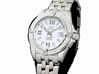 Pre-Owned BREITLING Cockpit Lady SS Silver Dial Women's Quartz Watch A71356, ML