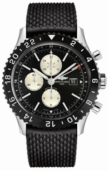 Breitling Chronoliner 46mm Pilots Chronograph GMT Men's Watch Y2431012/BE10-256S