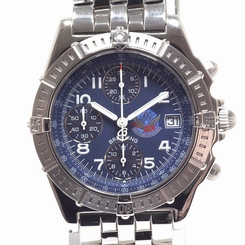 Pre-Owned BREITLING Blackbird for the Blue Impulse Ltd Ed A13353 Men's SS AT, MD