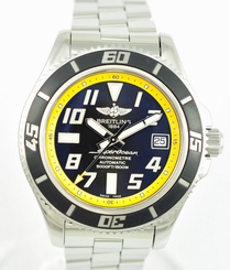 Pre-Owned BREITLING Super Ocean 2 Aero Marine SS Men's Automatic Watch A17364,MR