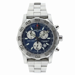 Breitling Aeromarine Colt 33 A77387 Blue Dial Stainless Steel Watch 31.8mm