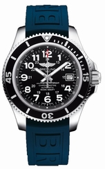 Breitling Superocean II 42mm Steel/Rubber Men's Watch A17365C9/BD67-149S
