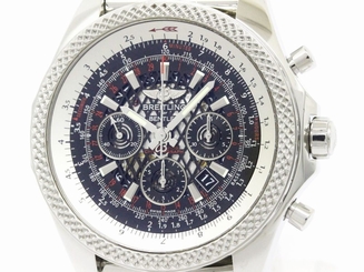 Polished BREITLING Bentley B06 Steel Automatic Mens Watch AB0611 (BF111028)
