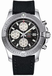 New Breitling Colt Chronograph Automatic Men's Watch Fabric Strap A1338811/BD83