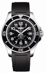 Breitling Superocean II 42mm Steel/Rubber Men's Watch A17365C9/BD67-136S