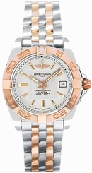 C71356L2/G704-367C BREITLING GALACTIC 32 BRAND NEW & AUTHENTIC WOMENS WATCH