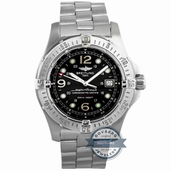 Breitling Superocean Steelfish A17390 Auto 44mm Steel Mens Bracelet Watch Date